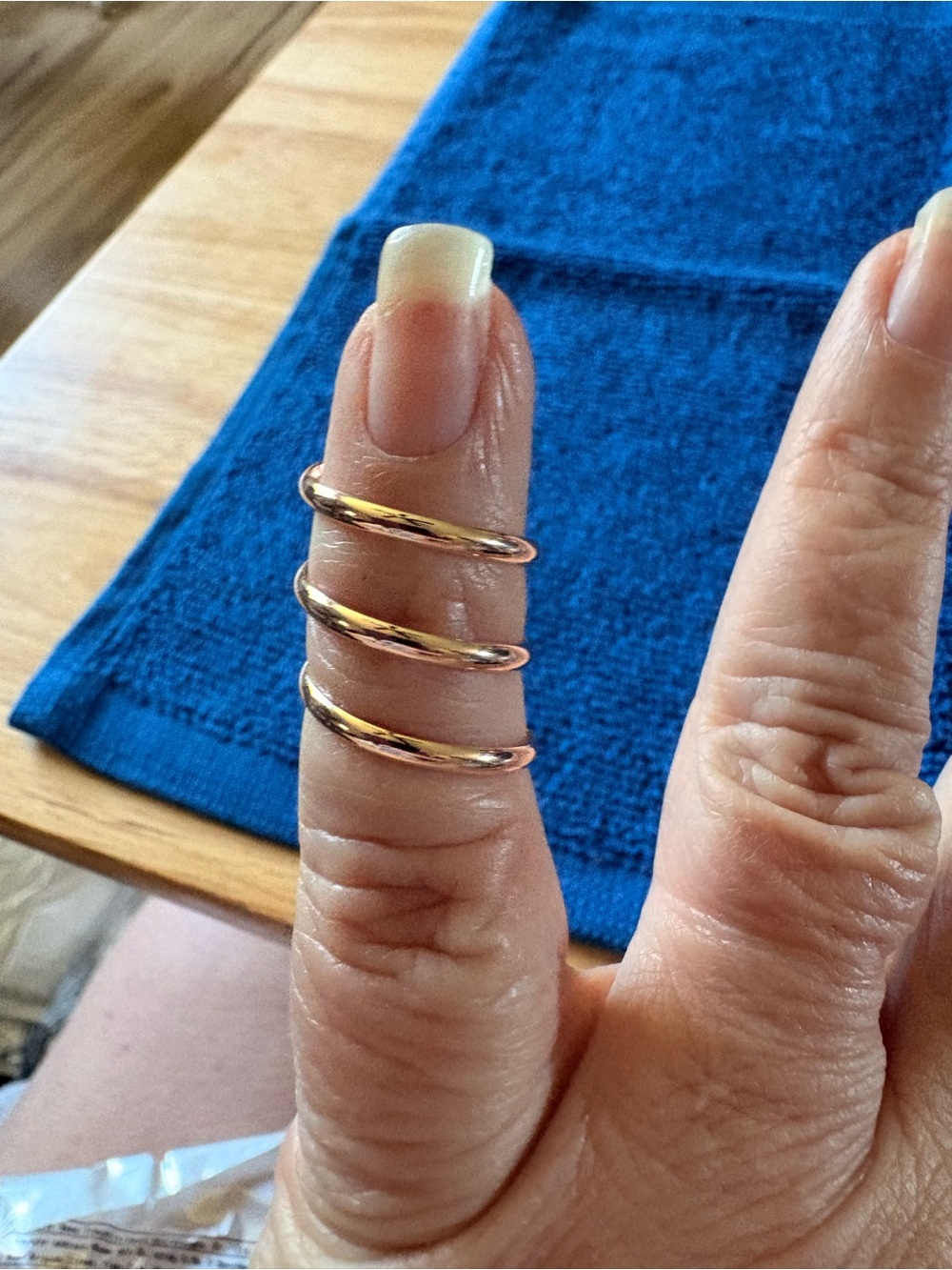 Gold Spiral Wrap Midi/Toe Ring - Unbranded